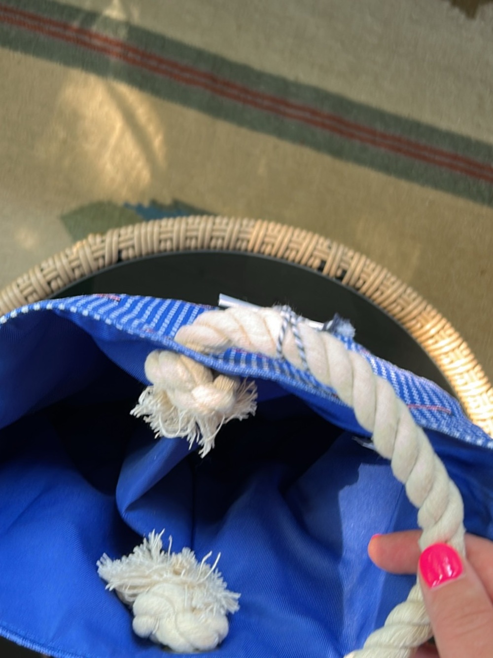 Vineyard vines Americana wine tote NWT - Picture 5 of 5